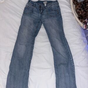 mudd jeans size 7 low waist cute